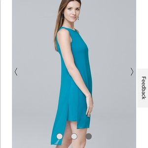 White House Black Market Teal Dress